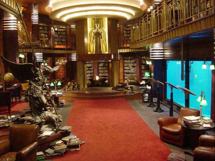 B.P.R.D. library from Hellboy